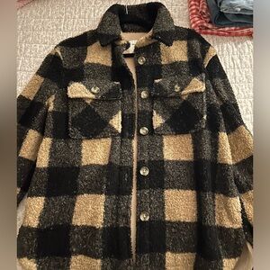 Abercrombie Plaid Shacket